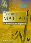 Essential MATLAB for Scientists and Engineers — cover